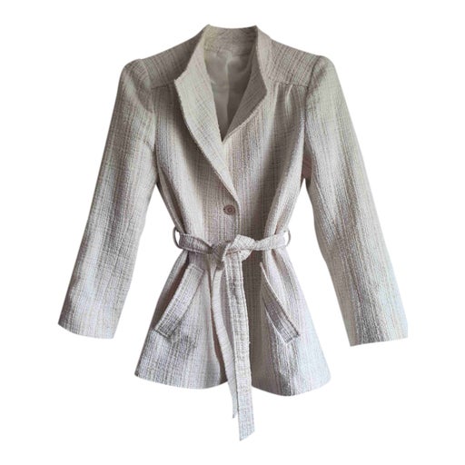 Tweed safari jacket