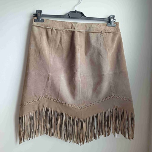 Leather skirt