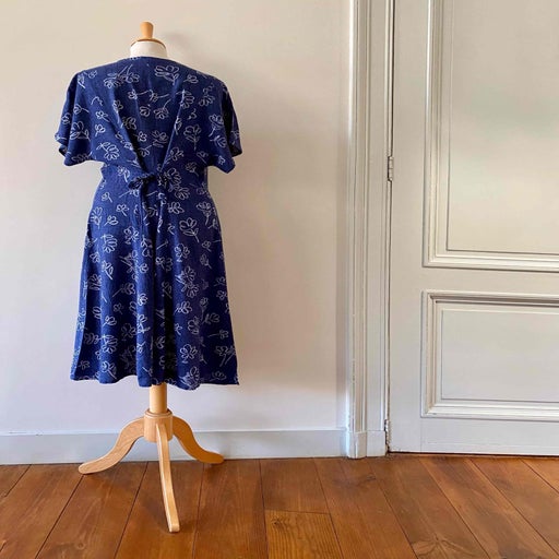 Mini robe à fleurs