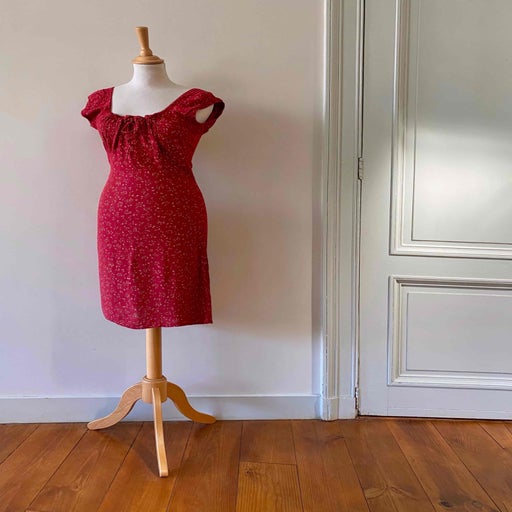 Mini robe à fleurs