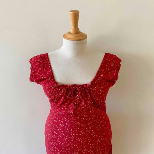 Mini robe à fleurs