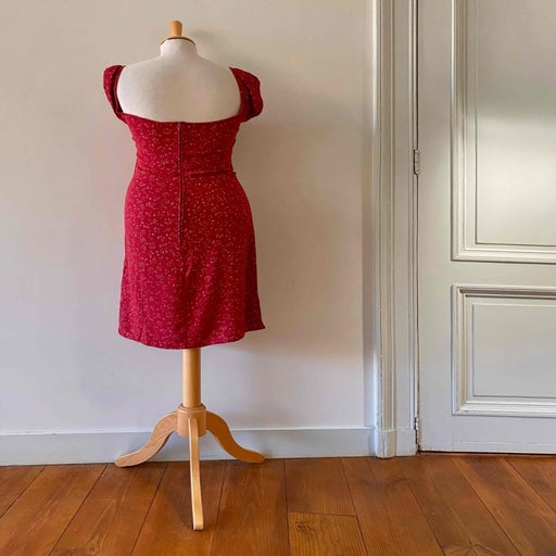 Mini robe à fleurs