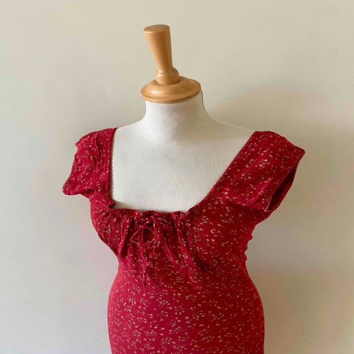 Mini robe à fleurs