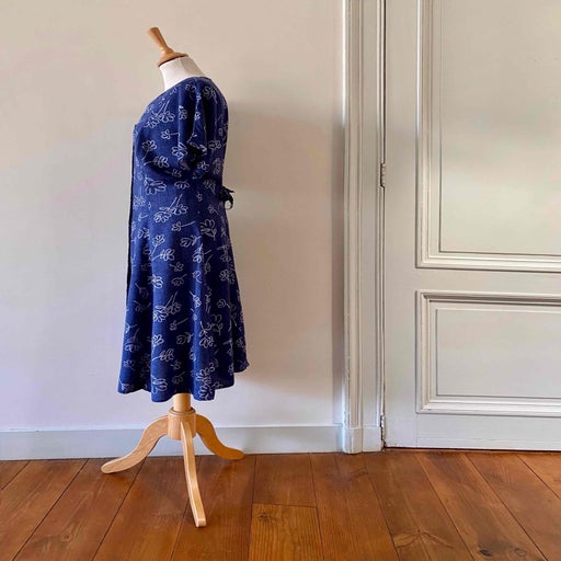 Mini robe à fleurs
