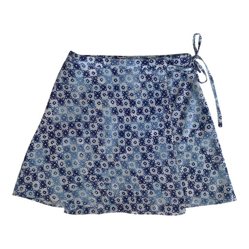 Mini wrap skirt
