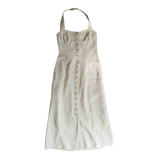 Long linen dress