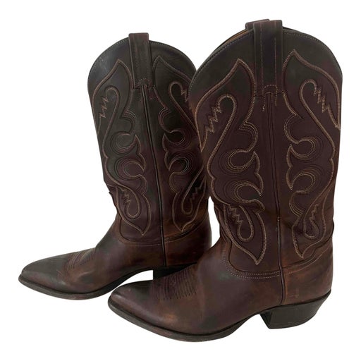 Santiags en cuir