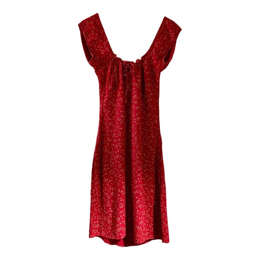 Mini robe à fleurs