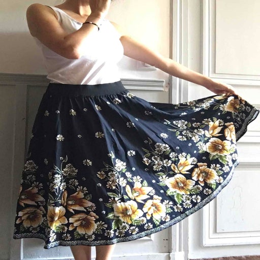 Cotton skirt