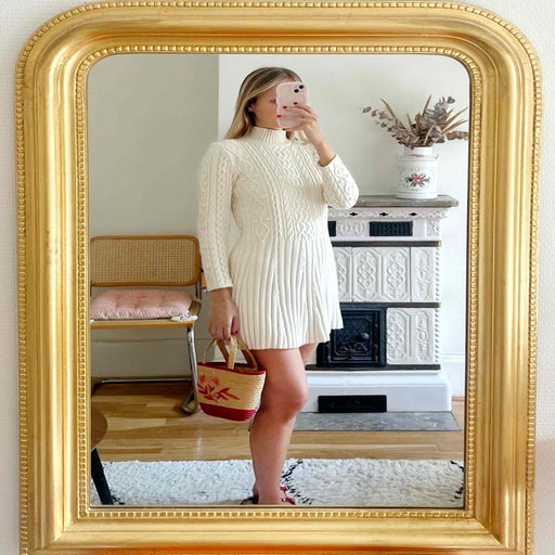 Robe en maille 