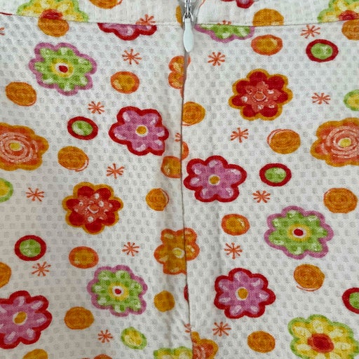 Mini jupe à fleurs