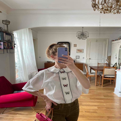 Blouse en coton