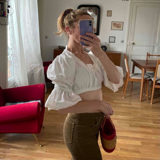 Blouse en coton