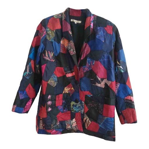 Blazer en soie
