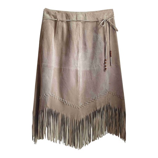 Leather skirt