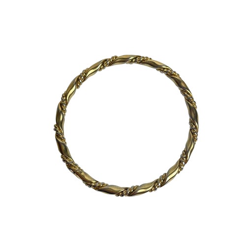 Bracelet en métal doré 