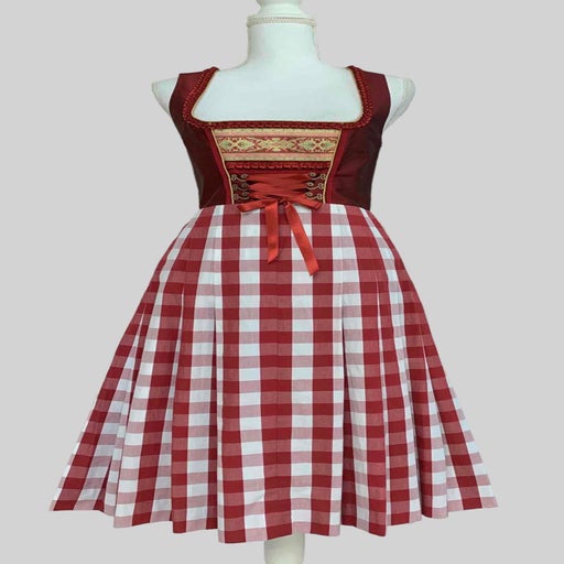 Robe en soie et coton