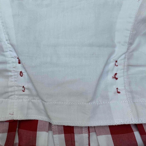 Robe en soie et coton