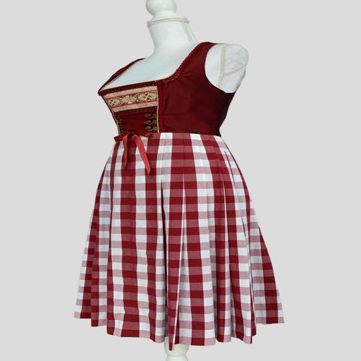 Robe en soie et coton