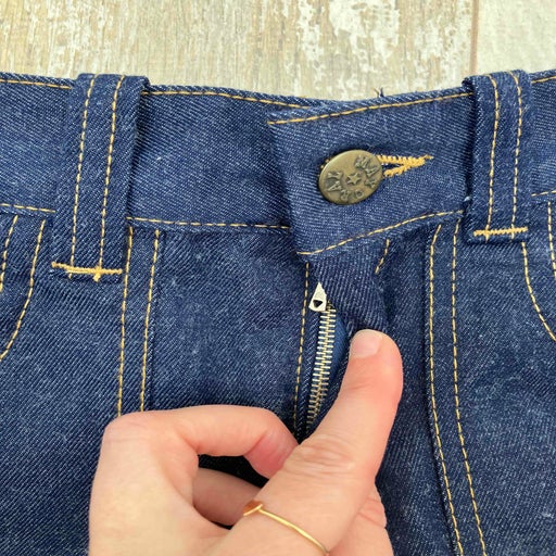 Denim Bermuda shorts