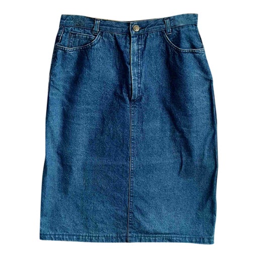 Jupe midi en jean