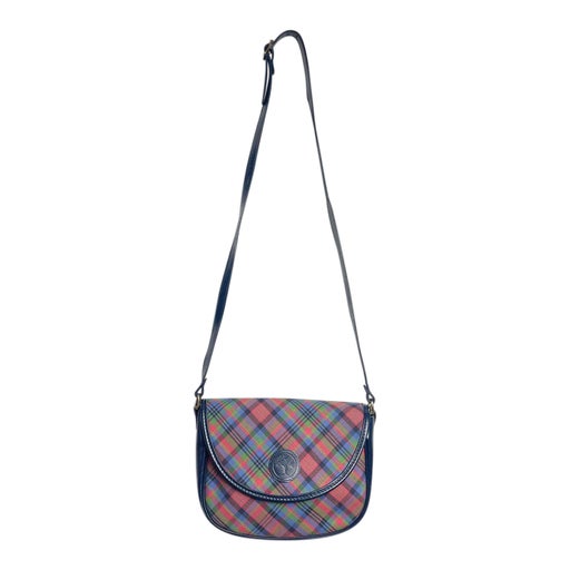 Sac en cuir et tissu