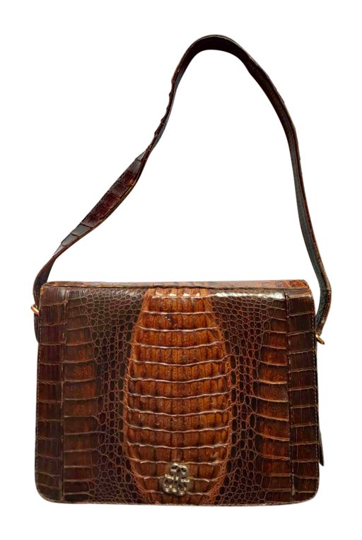 Exotic leather bag