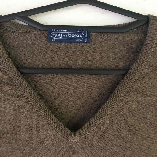 Fine virgin wool sweater