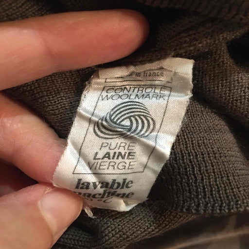 Fine virgin wool sweater