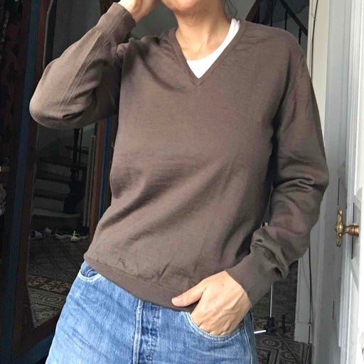 Fine virgin wool sweater