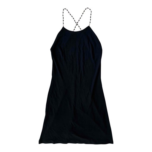 Dress with a halter top
