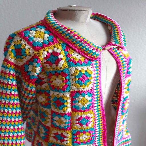Cardigan en crochet