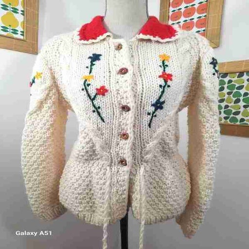 Wool cardigan