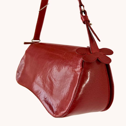 Sac baguette en cuir 