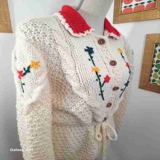 Wool cardigan