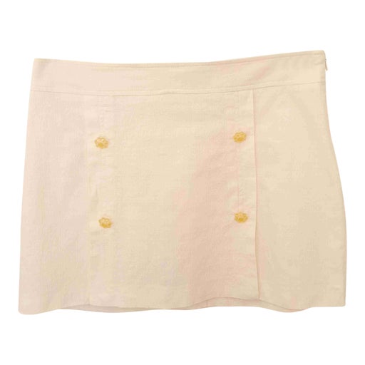 Jupe mini en coton