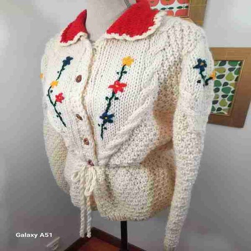 Wool cardigan