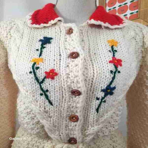 Wool cardigan