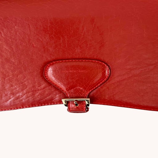 Sac baguette en cuir 