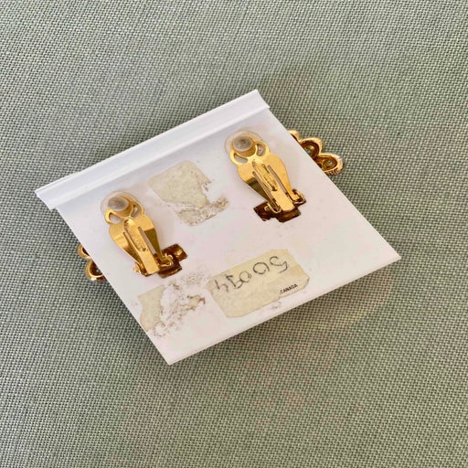 Boucles d'oreilles clips Nina Ricci