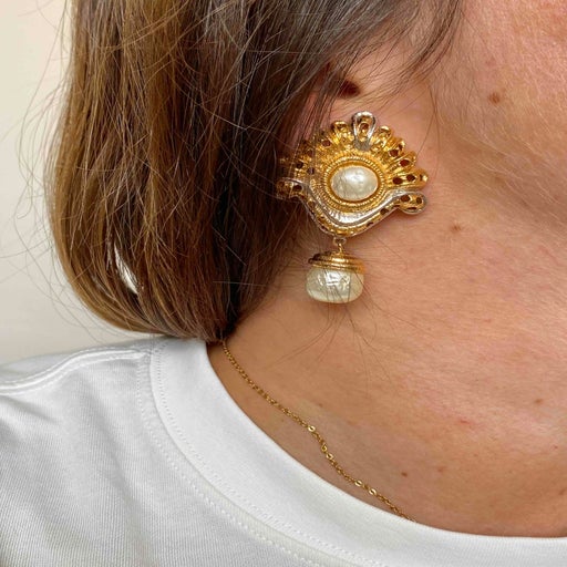 Boucles d'oreilles clips Nina Ricci