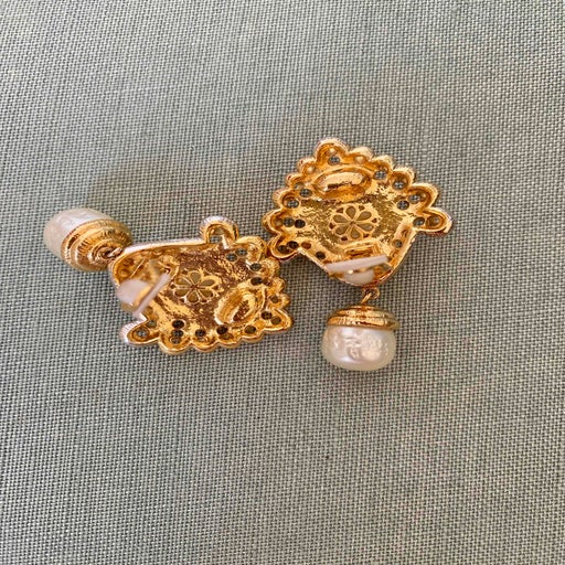 Boucles d'oreilles clips Nina Ricci