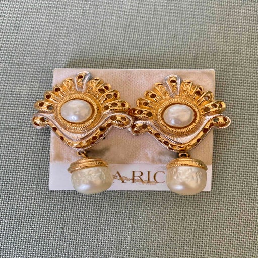 Boucles d'oreilles clips Nina Ricci