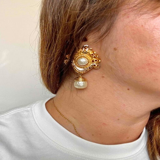 Boucles d'oreilles clips Nina Ricci
