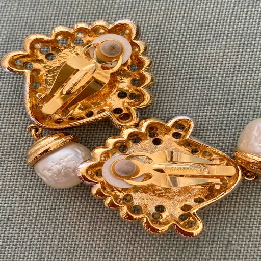 Boucles d'oreilles clips Nina Ricci