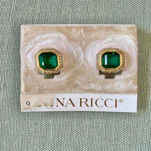 Boucles d'oreilles clips Nina Ricci