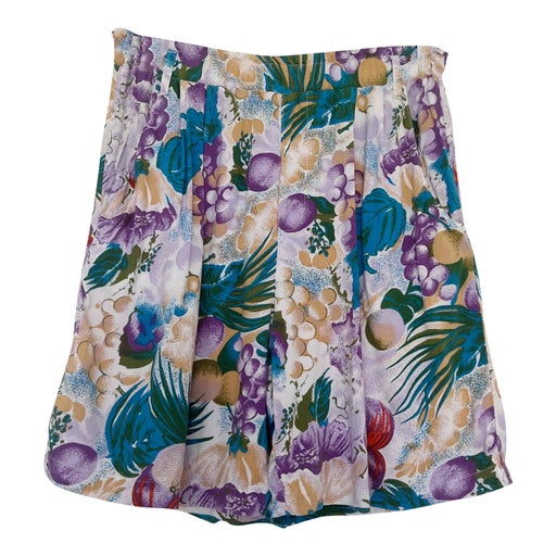 Flowy floral shorts