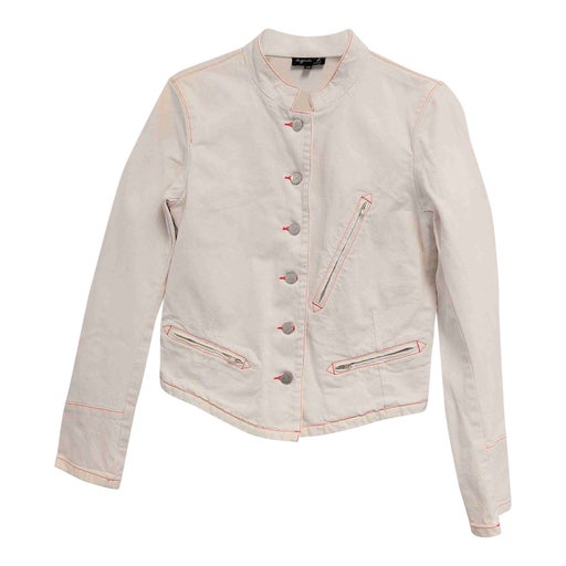 Veste en jean Agnès b 