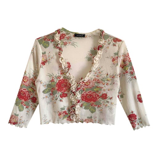 Gilet à fleurs 
