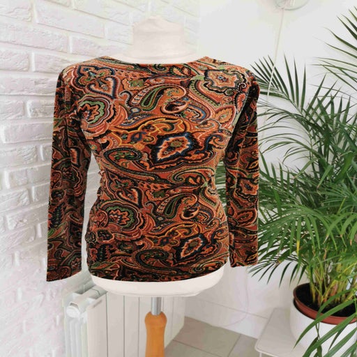 Top à motifs